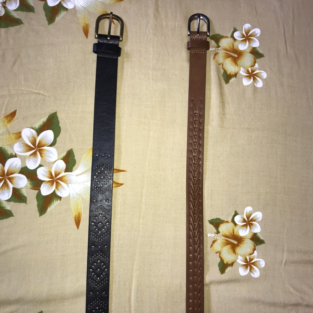 2 hardly used belts!!